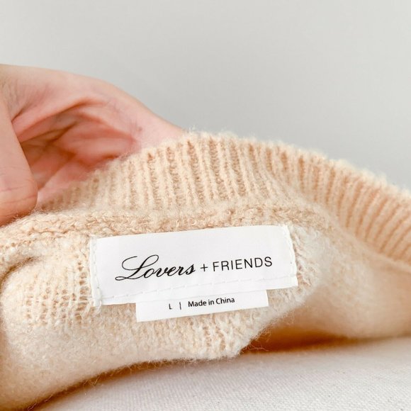 Lovers + Friends | Kate Oversized Plush Sweater - Picture 9 of 10